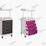 ترالی زیبایی چهارکشو دو طبقه T81